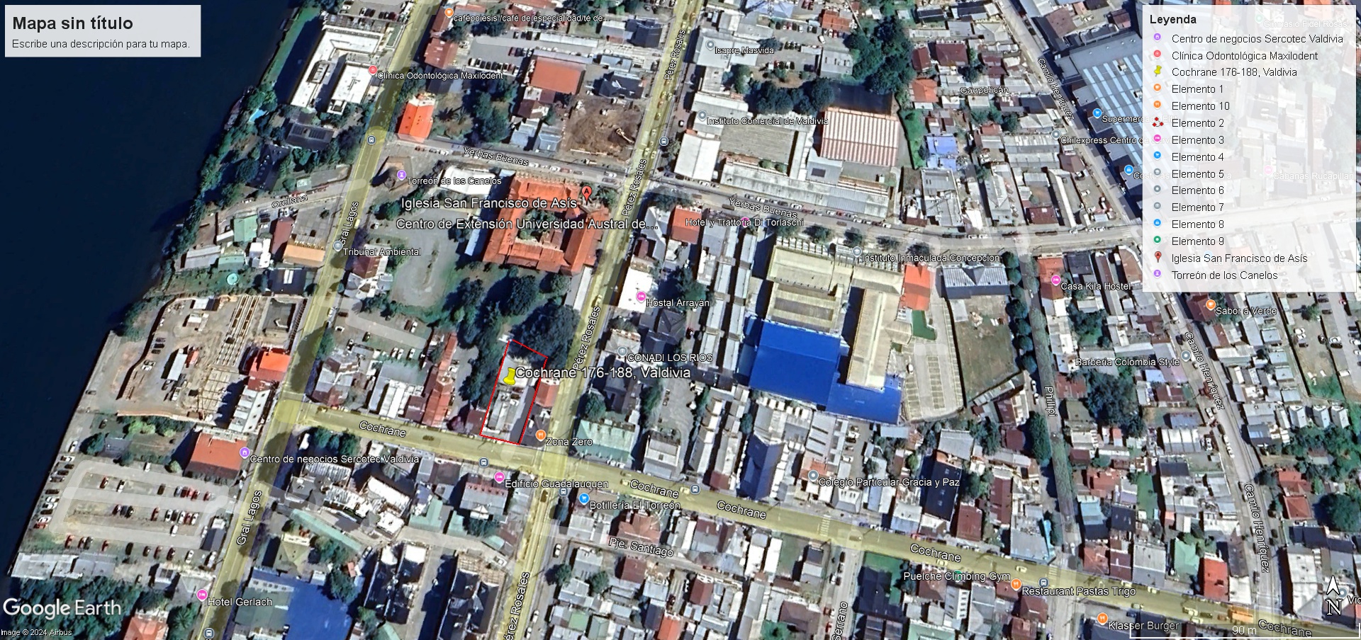 Cochrane 176-188, ValdiviaCochrane 176-188, Valdivia